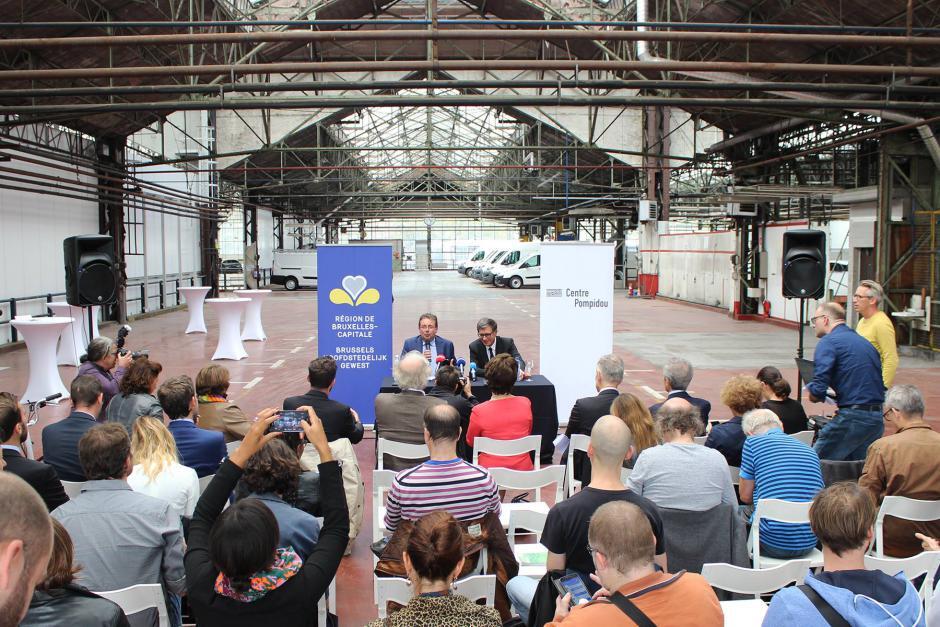 Rudi Vervoort et Serge Lasvignes (Copyright Rudi Vervoort) Rudi Vervoort et Serge Lasvignes (Copyright Rudi Vervoort)