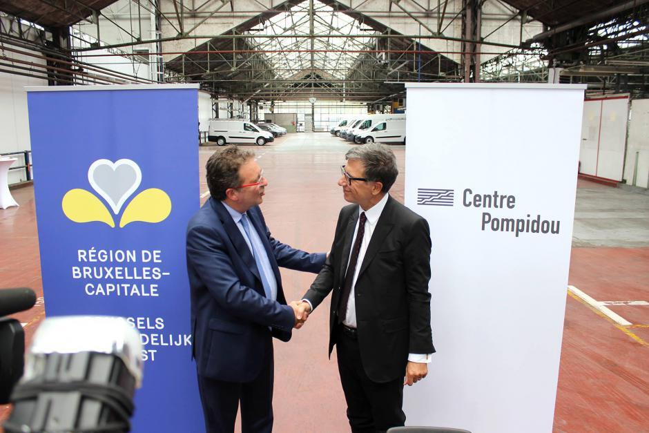 Rudi Vervoort et Serge Lasvignes (Copyright Rudi Vervoort) Rudi Vervoort et Serge Lasvignes (Copyright Rudi Vervoort)